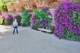 グエル公園の中央広場