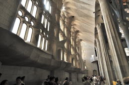 サグラダ・ファミリア聖堂「聖堂内部」