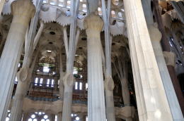 サグラダ・ファミリア聖堂「聖堂内部」