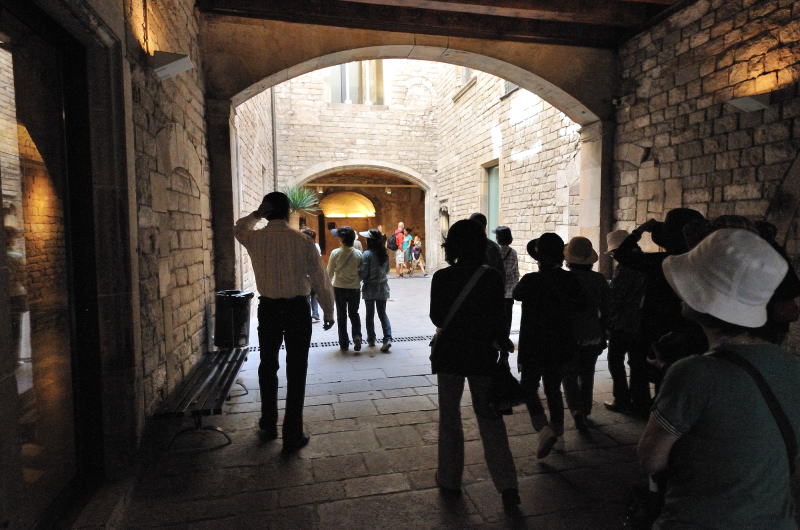 ピカソ美術館 [Museu Picasso] の入口