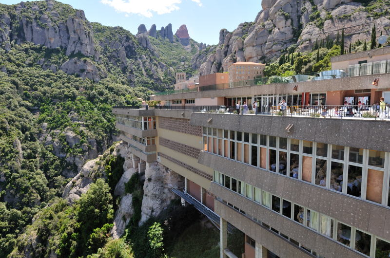 モンセラート展望台から大聖堂方向を望む