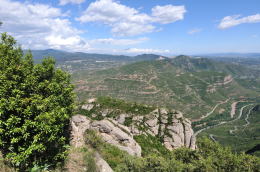 モンセラート展望台からの眺望