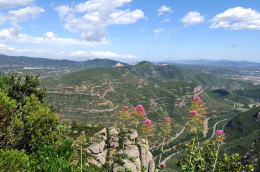 モンセラート展望台からの眺望