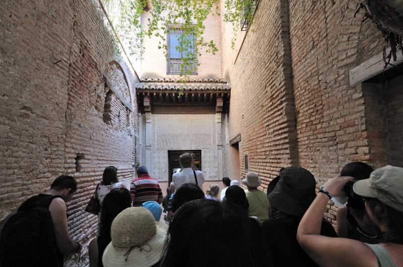 ナスル朝宮殿[Palacios Nazaries]の入り口