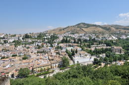 橋廊(はしろう)からの眺望、アルバイシン[el Albayzín]