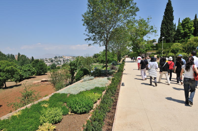 ���̒ʂ�̑O���Ƀw�l�����t�F[Generalife]������