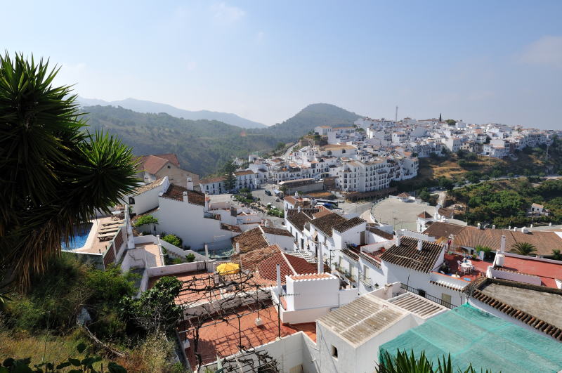 フリヒリアナ[Frigiliana]の展望所からの眺め