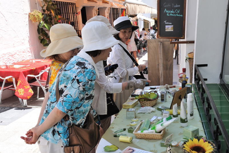 ミハスで最も美しいと言われている、サン・セバスチャン通り[Calle San Sebastián]
