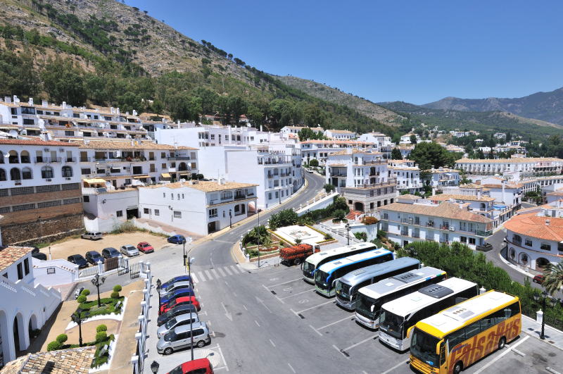 ミハス[Mijas]の街並み