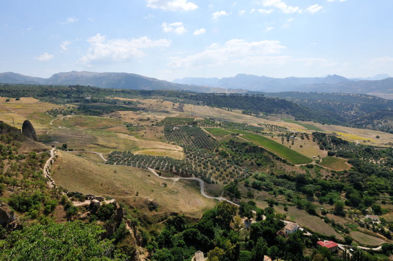 パラドール・デ・ロンダ[Parador de Ronda]の客室からの景観