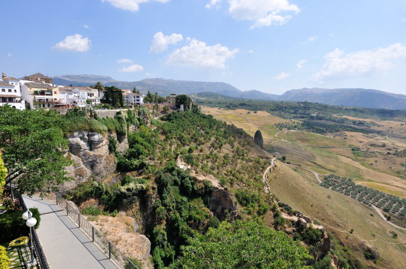 パラドール・デ・ロンダ[Parador de Ronda]の客室からの景観