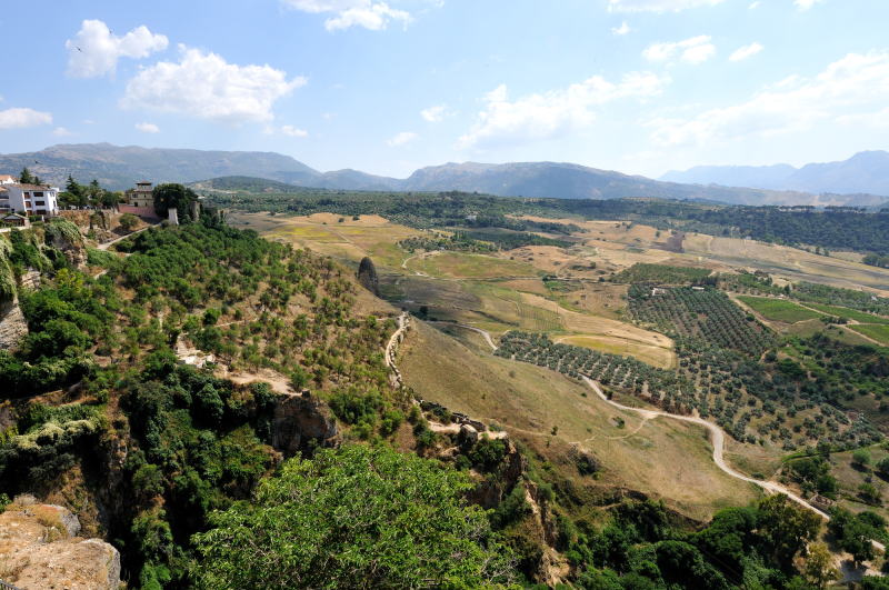 パラドール・デ・ロンダ[Parador de Ronda]の客室からの景観
