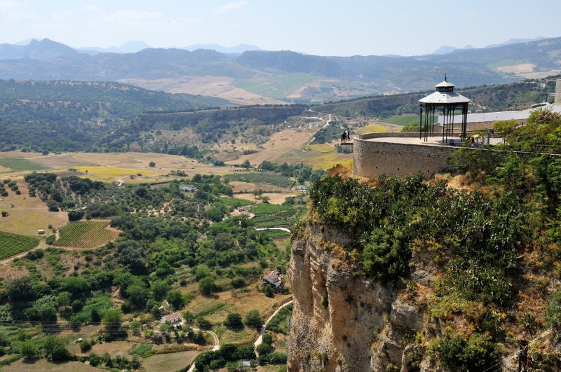 パラドール・デ・ロンダ[Parador de Ronda]の客室からの景観