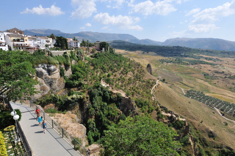 パラドール・デ・ロンダ[Parador de Ronda]の客室からの景観