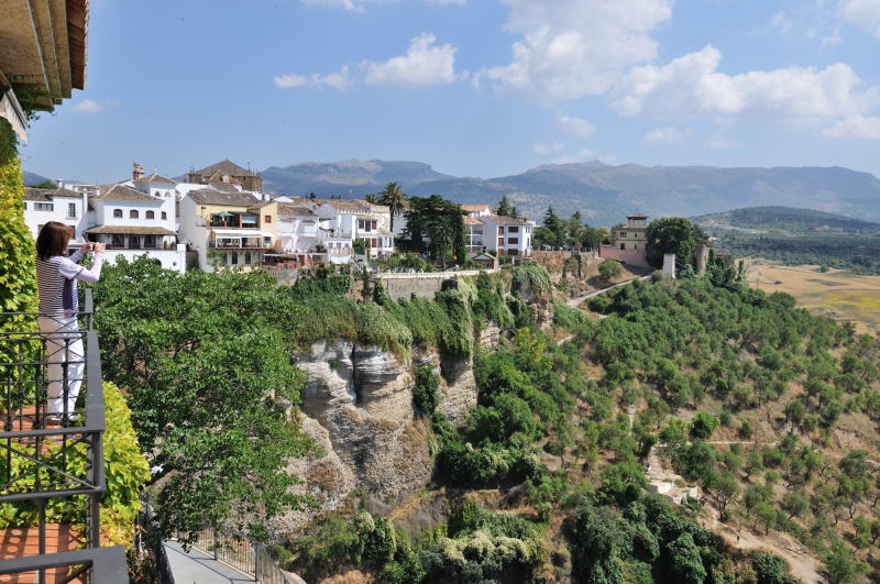 パラドール・デ・ロンダ[Parador de Ronda]の客室からの景観