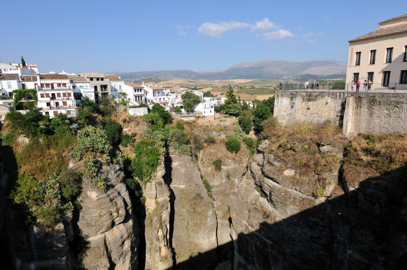 ヌエボ橋[Puente Nuevo]からの眺望