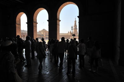 スペイン広場の北側にあるゲート