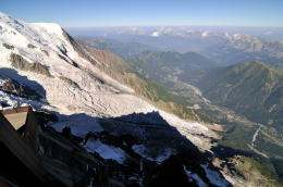 ボソン氷河とシャモニ谷(シャモニ)