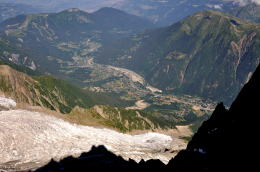ボソン氷河とシャモニ谷(シャモニ)