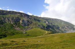 ゴルナーグラート登山電車の窓から