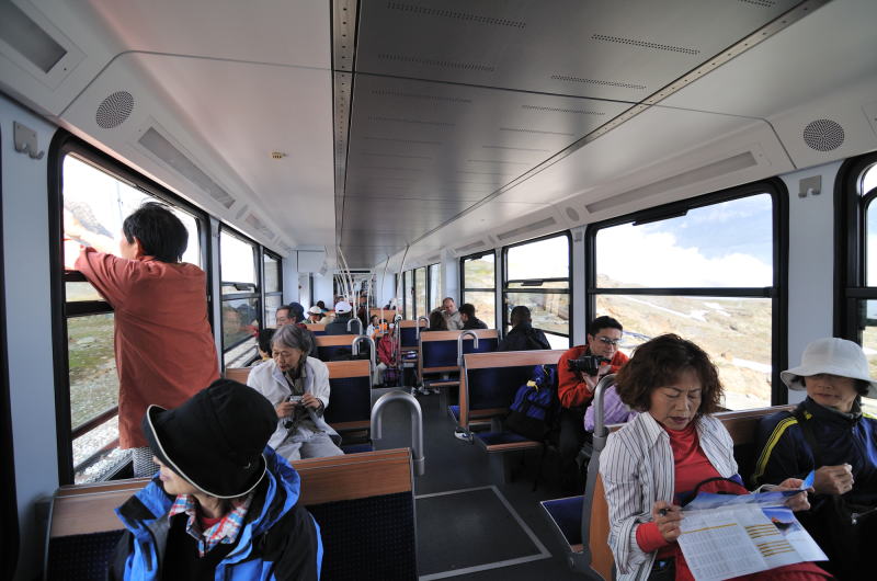 ゴルナーグラート登山電車