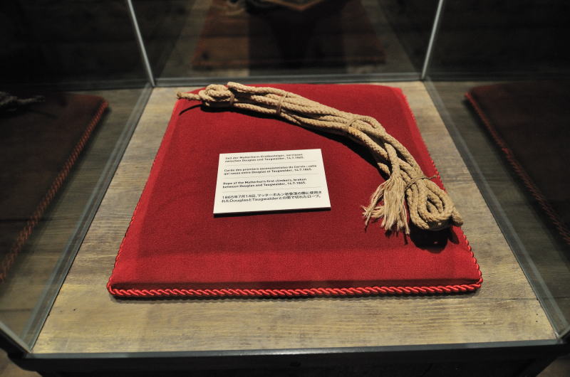 マッターホルン博物館内