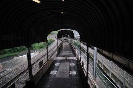 ゴッペンシュタイン[Goppenstein]駅～カンデルシュテック[Kandersteg]駅(カートレイン)