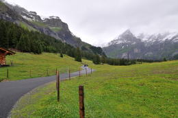 ゴンドラ山上駅～エッシネン湖[Oeschinensee](ハイキング)