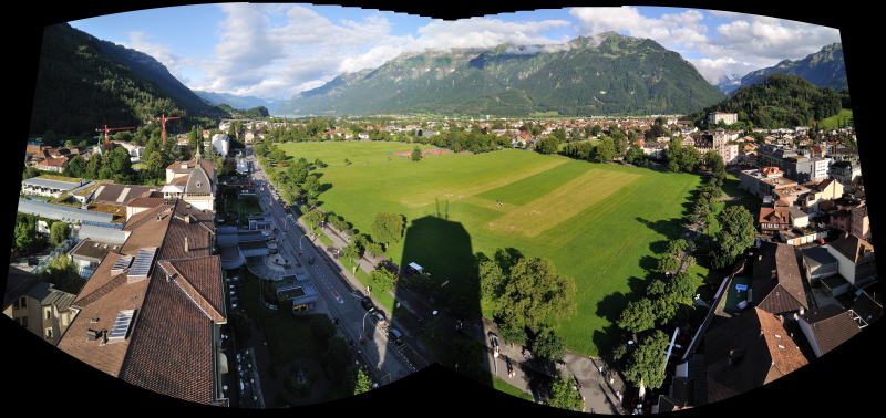 ホテル・メトロポール[Metropole Interlaken]からの眺望