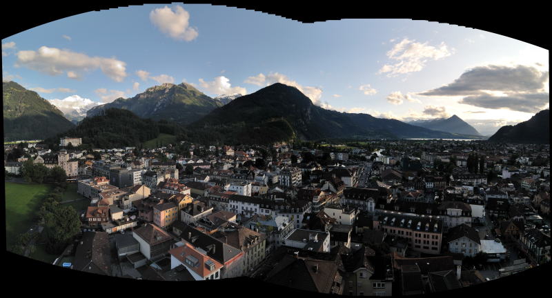 ホテル・メトロポール[Metropole Interlaken]からの眺望