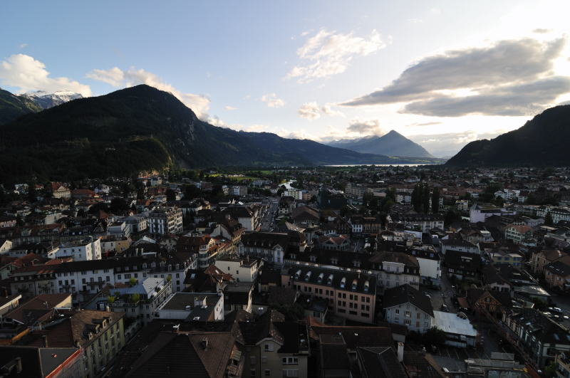 ホテル・メトロポール[Metropole Interlaken]からの眺望