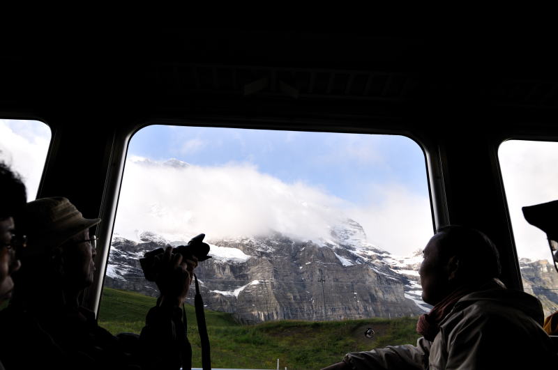 ユングフラウ鉄道 [JUNGFRAUBAHN](車窓からの風景)