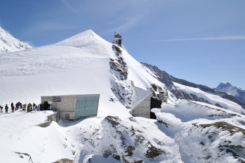 スフィンクス展望台 3571m