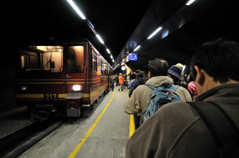 ユングフラウヨッホ駅(ヨーロッパ最高所の駅)