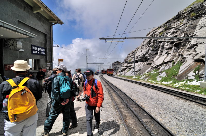 アイガーグレッチャー駅 [Eigergletscher 2320m]