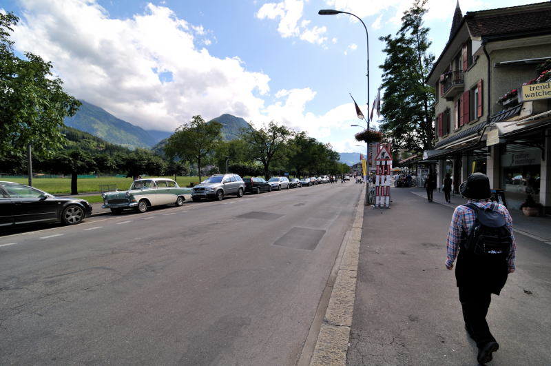 ヘーエ通りとヘーエマッテ公園