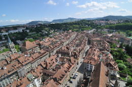 大聖堂[Münster]の尖塔からの眺望(ベルン)