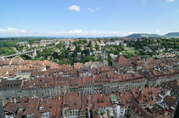 大聖堂[Münster]の尖塔からの眺望(ベルン)