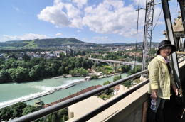 大聖堂[Münster]の尖塔からの眺望(ベルン)