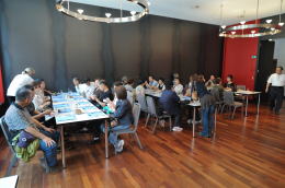 昼食のレストラン(ベルン)