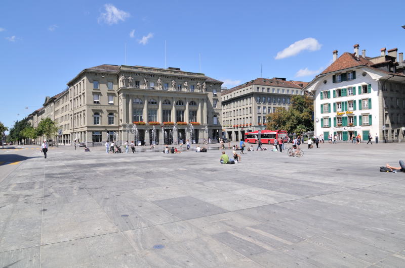 ブンデス広場「西方向」(ベルン)