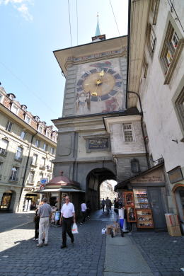 時計塔の後方から(ベルン)