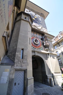 時計塔の正面(ベルン)