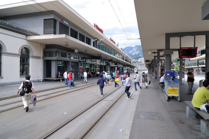 クール駅[Chur](スイス東部)