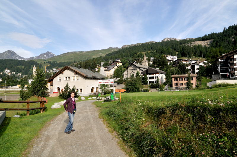 ホテル バーレン[HOTEL BÄREN]の近くにあるゴルフ場(サン・モリッツ)