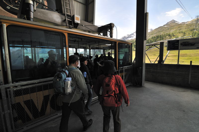 ディアボレッツァ・ロープウェー乗り場