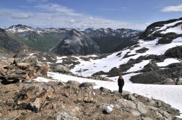 ディアヴォレッツァ[Diavolezza 2978m]展望台の周辺