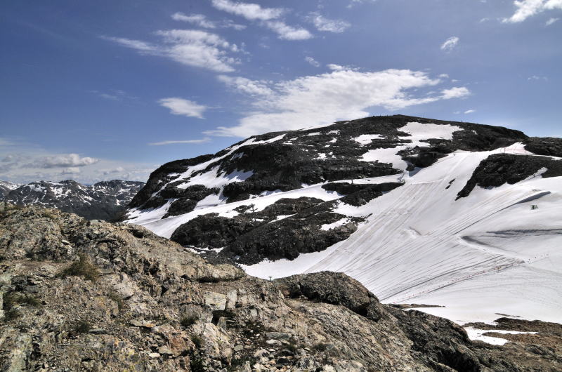 ディアヴォレッツァ[Diavolezza 2978m]展望台の周辺