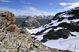 ディアヴォレッツァ[Diavolezza 2978m]展望台の周辺