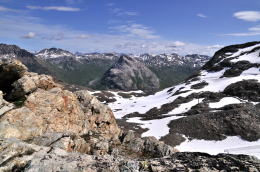 ディアヴォレッツァ[Diavolezza 2978m]展望台の周辺